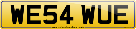 WE54 WUE