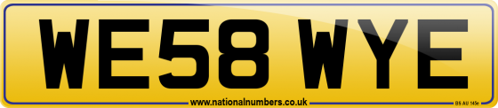 WE58 WYE