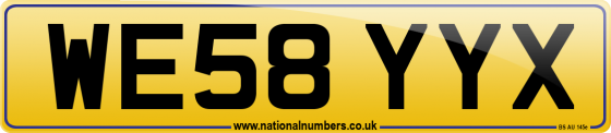 WE58 YYX