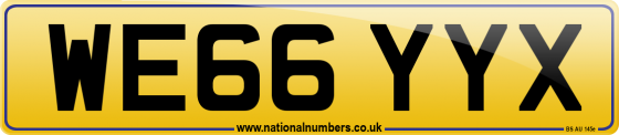 WE66 YYX