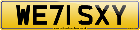 WE71 SXY