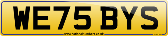 WE75 BYS