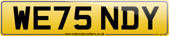 WE75 NDY