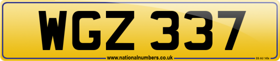 WGZ 337