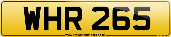 WHR 265