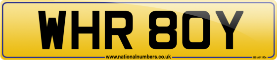 WHR 80Y