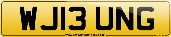 WJ13 UNG