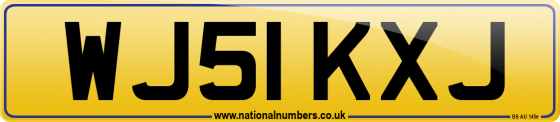 WJ51 KXJ