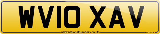 WV10 XAV