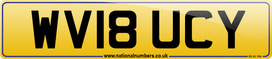 WV18 UCY