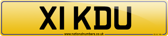 X1 KDU