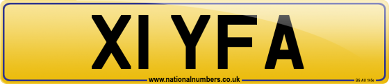 X1 YFA
