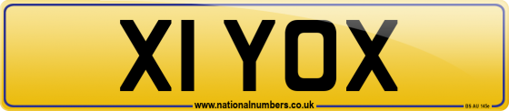 X1 YOX