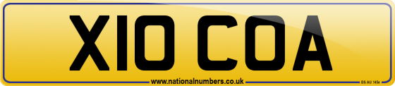 X10 COA