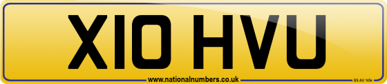 X10 HVU