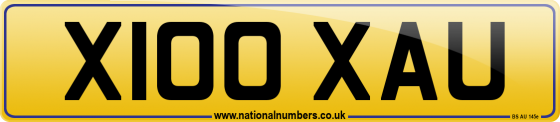 X100 XAU