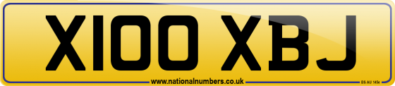 X100 XBJ