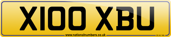 X100 XBU