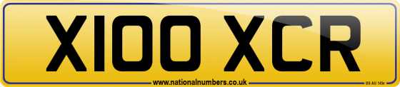 X100 XCR