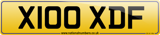 X100 XDF