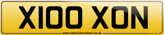 X100 XON