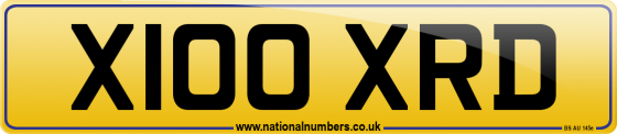 X100 XRD