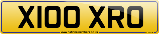 X100 XRO