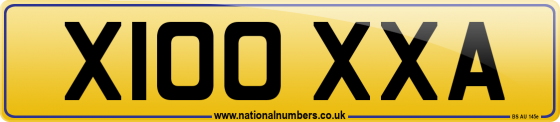 X100 XXA