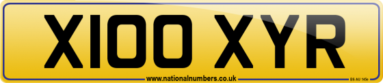 X100 XYR