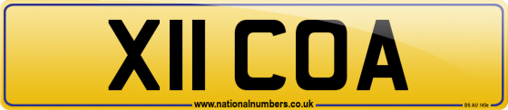 X11 COA