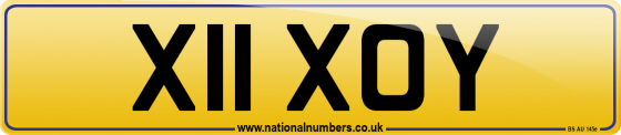 X11 XOY