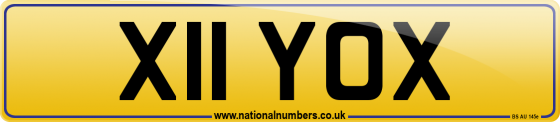 X11 YOX