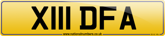X111 DFA