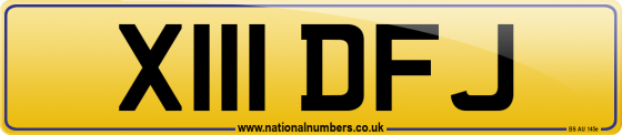 X111 DFJ