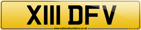 X111 DFV