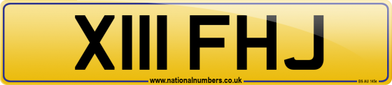X111 FHJ