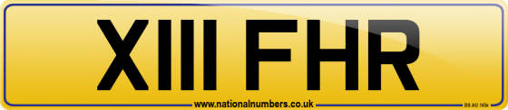 X111 FHR