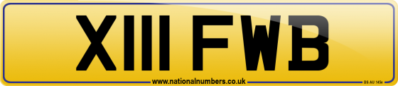 X111 FWB