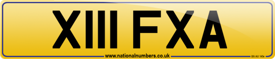 X111 FXA