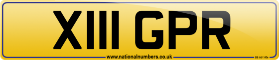 X111 GPR
