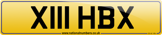 X111 HBX