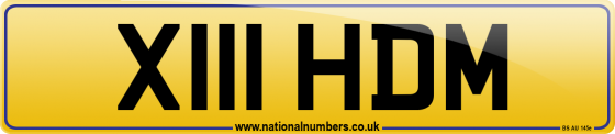X111 HDM