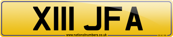 X111 JFA
