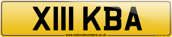 X111 KBA