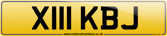 X111 KBJ
