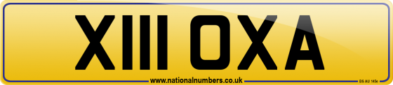 X111 OXA