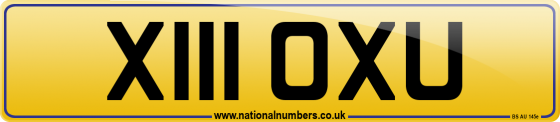 X111 OXU