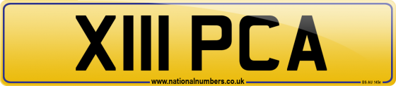 X111 PCA