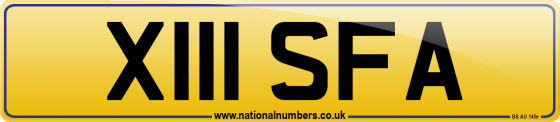 X111 SFA
