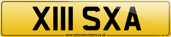 X111 SXA